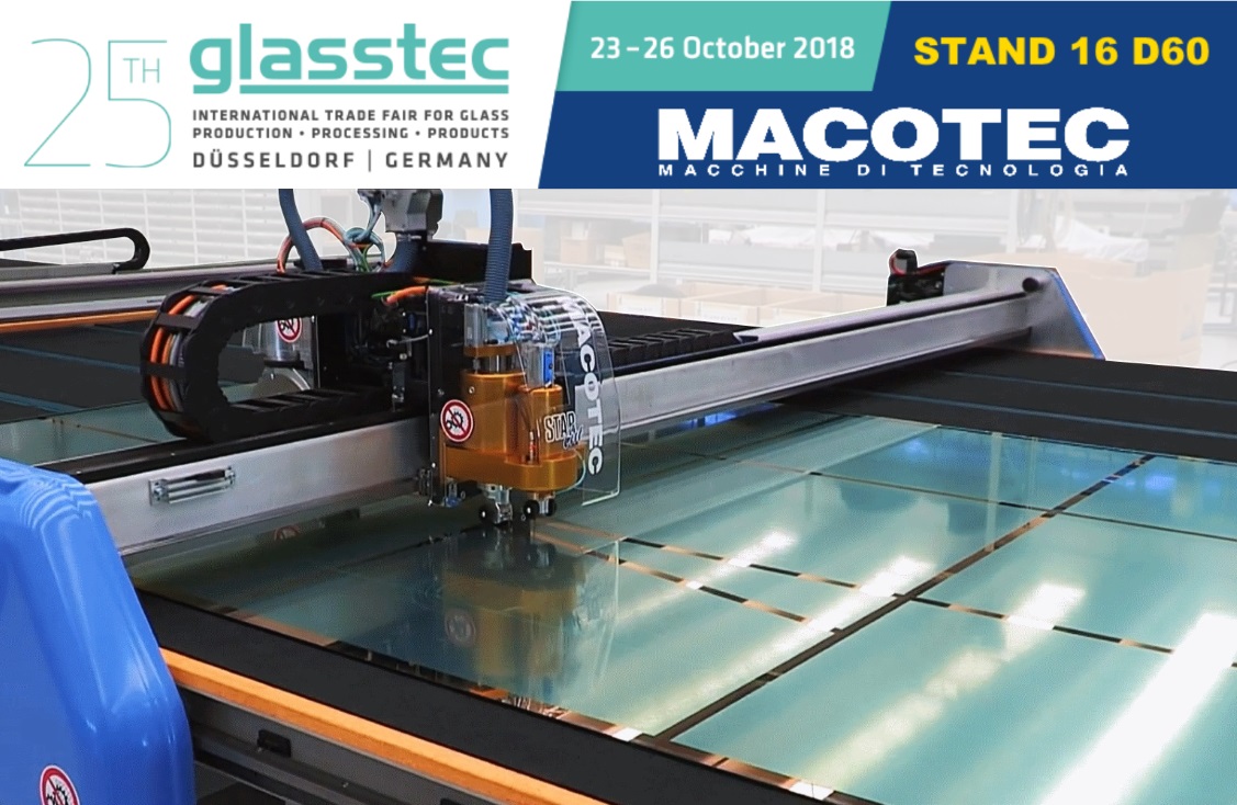 Macotec - Macotec at Glasstec 2018 glass expo in Düsseldorf